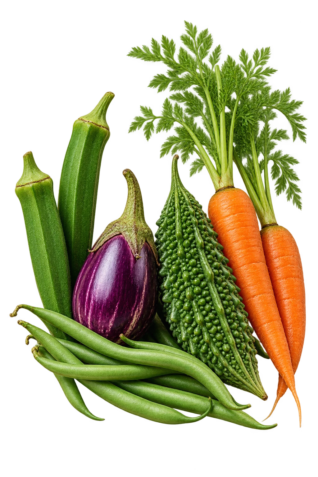 Fresh Vegetables — editorial product still life