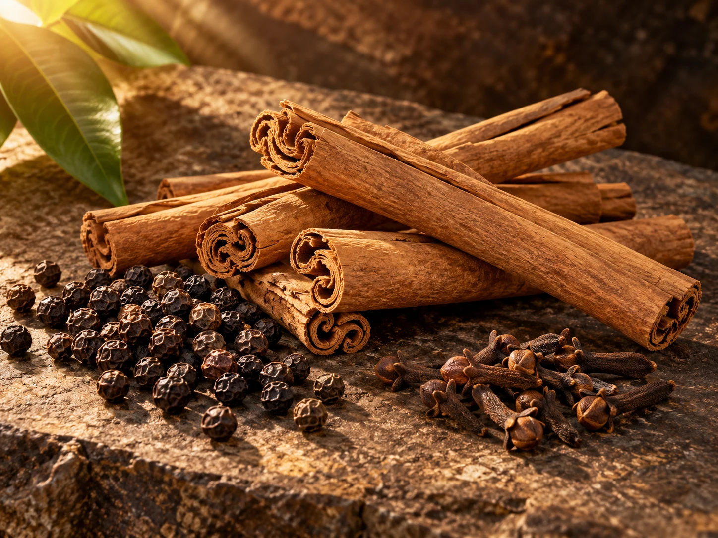Ceylon Cinnamon editorial composition